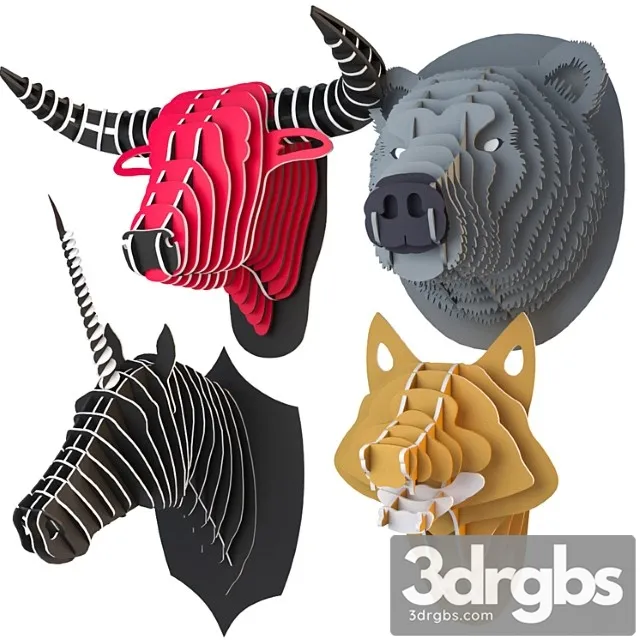 Jc 3d puzzle trophy collection 3 3D Model Download