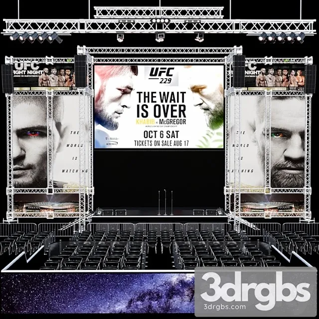 Jc Concert Stage 3 3D Model Download