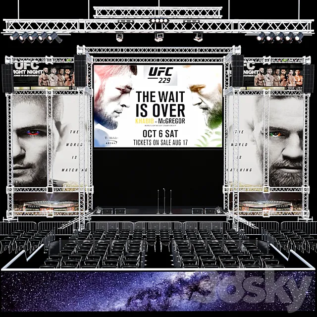 JC Concert Stage 3 3D Model