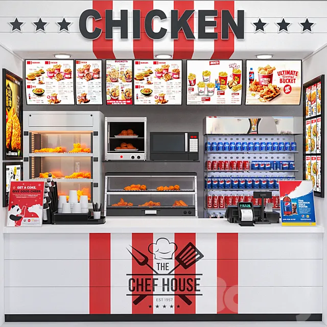JC Fastfood and Coffee Kiosk 3 Free Download