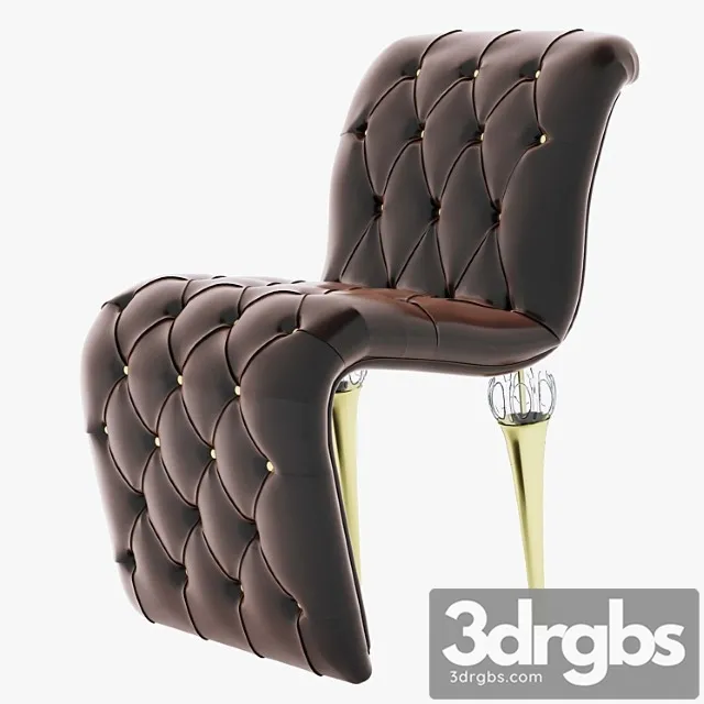 Jc Passion Chocolat Chair 3D Model Download