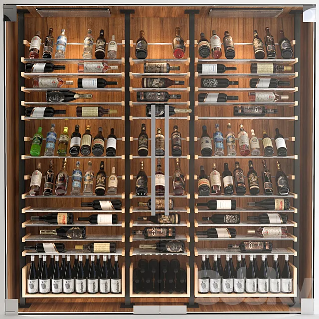 JC Wine Cabinet 6 3DModel