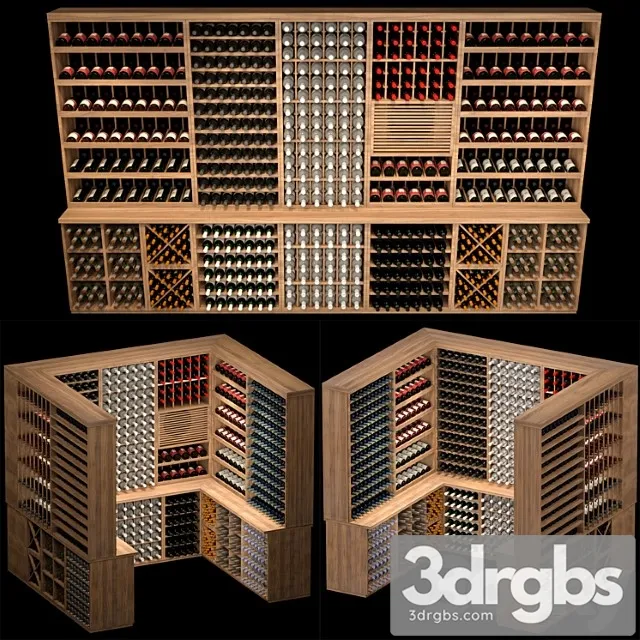 Jc wine cellar 3 2 3D Model Download
