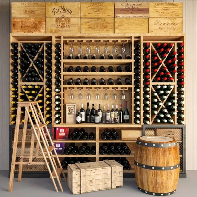 JC Wine Cellar 3D Model