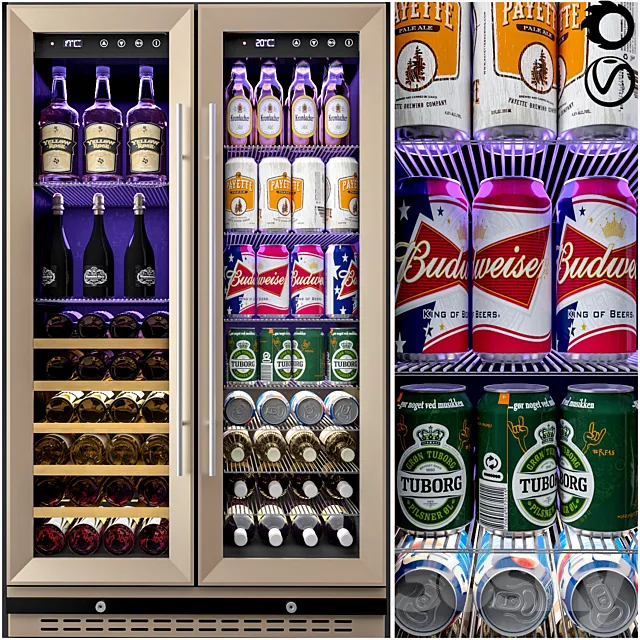 JC Wine Fridge 2 3D Model