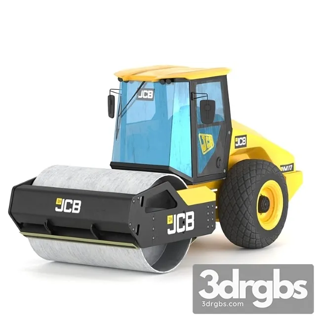 Jcb vm117 paver 3D Model Download