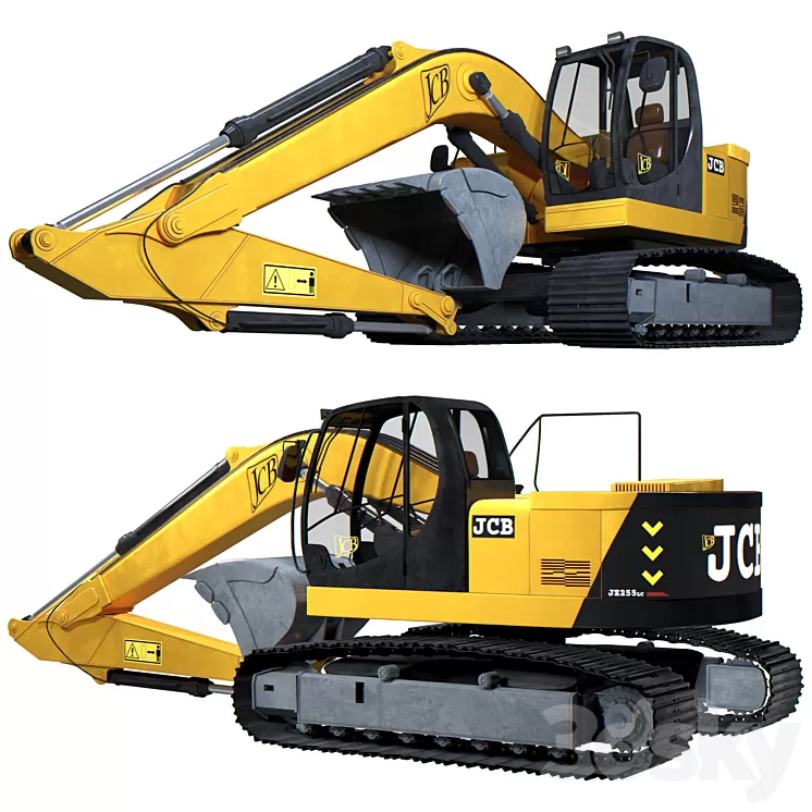 Jcb_Excavator 3D Model