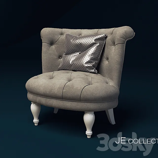 JE Collection Armchair 3DModel JE Collection Armchair 3DModel