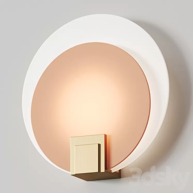 Jean Perzel 160 J Wall Lamp 3D Model Free Download