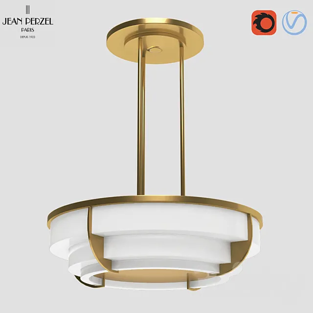 Jean Perzel 354bis 3D Model Jean Perzel 354bis 3D Model