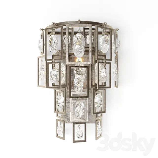 Jean_De_Merry_Kara_Wall_Sconce 3DModel Jean_De_Merry_Kara_Wall_Sconce 3DModel