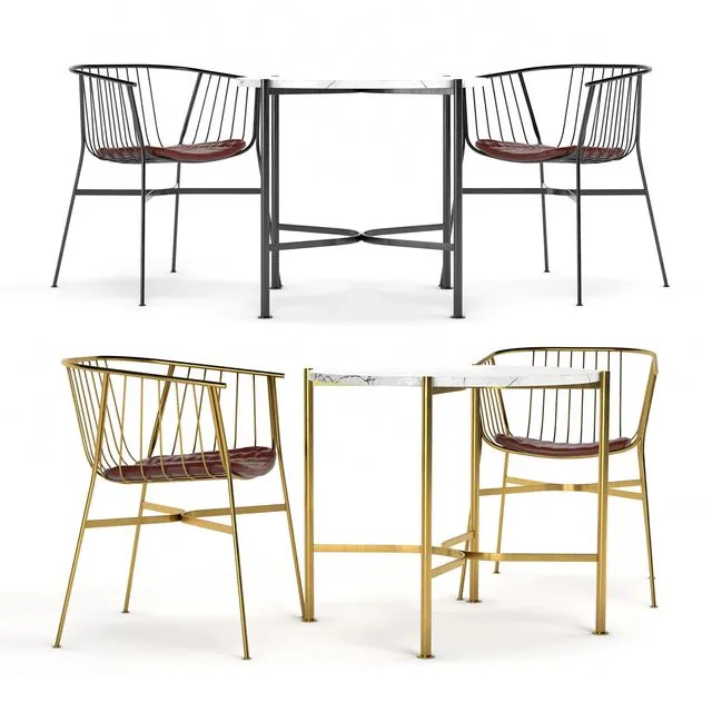 Jeanette Chair 3D Model