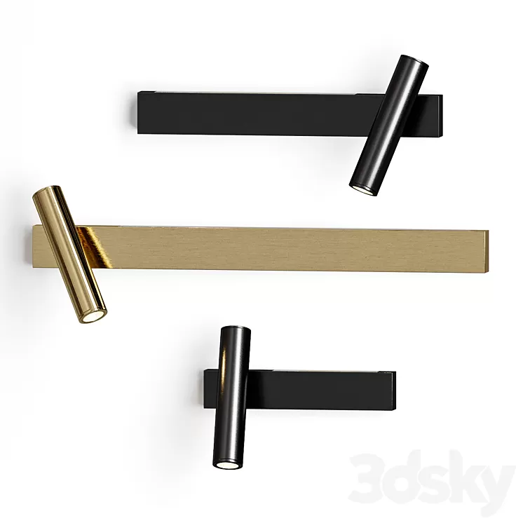 JENIUS Wall Lamp 3D Model Free Download