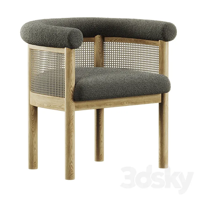 Jensen Dining Chair 3D Model Jensen Dining Chair 3D Model