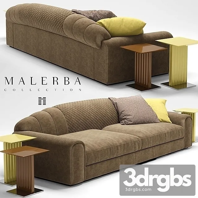 Jenson Malerba Sofa Armchair 3D Model Download Jenson Malerba Sofa Armchair 3D Model Download