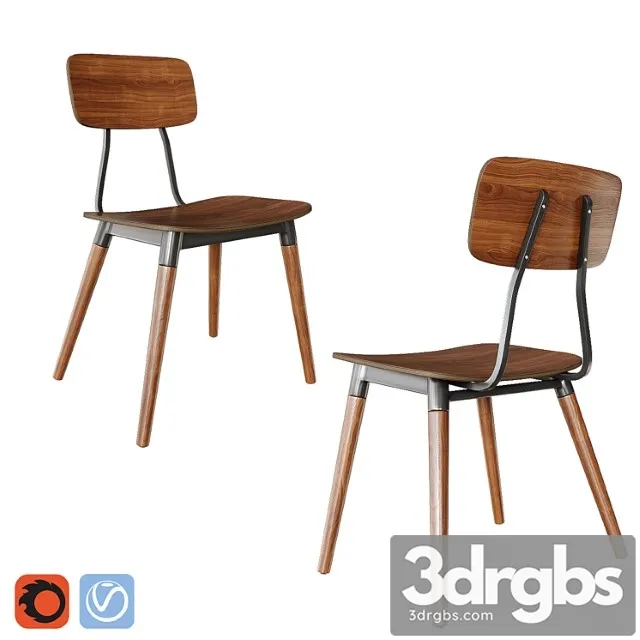 Jeremie dining chair 2 3D Model Download Jeremie dining chair 2 3D Model Download