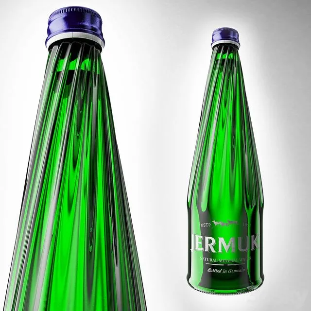 Jermuk mineral water 3D Model Jermuk mineral water 3D Model