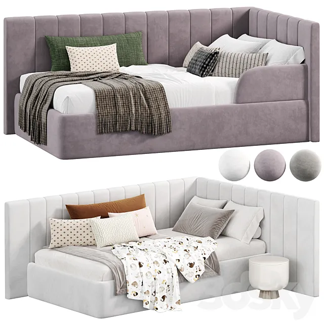 JERSEY Childrens furniture Beds by frankof 3D Model JERSEY Childrens furniture Beds by frankof 3D Model