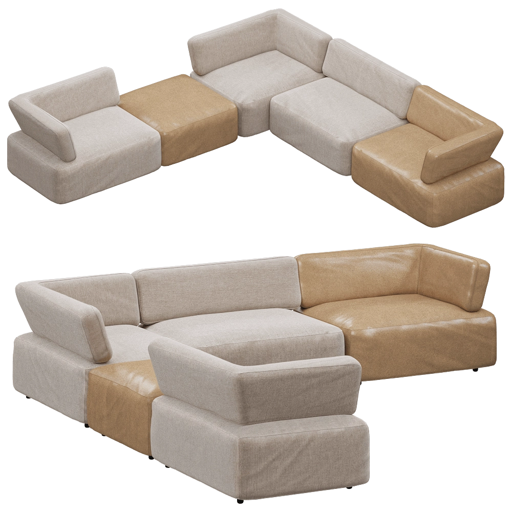 Jess – Sofa Infinity 5 3D Model Jess – Sofa Infinity 5 3D Model