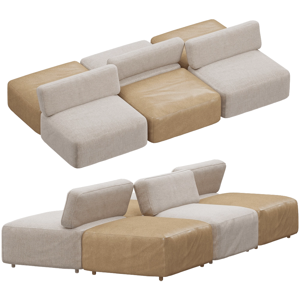 Jess – Sofa Infinity 7 3D Model Jess – Sofa Infinity 7 3D Model
