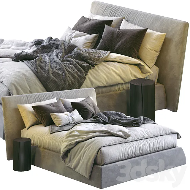 Jesse bed nimbo 3D Model Jesse bed nimbo 3D Model