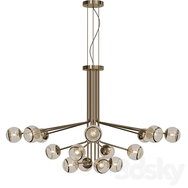 Jetclass Bubbles Pendant OBB413 3D Model Jetclass Bubbles Pendant OBB413 3D Model