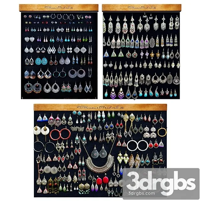 Jewelry Stand 3D Model Download