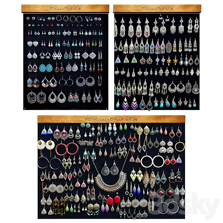 Jewelry stand 3D Model