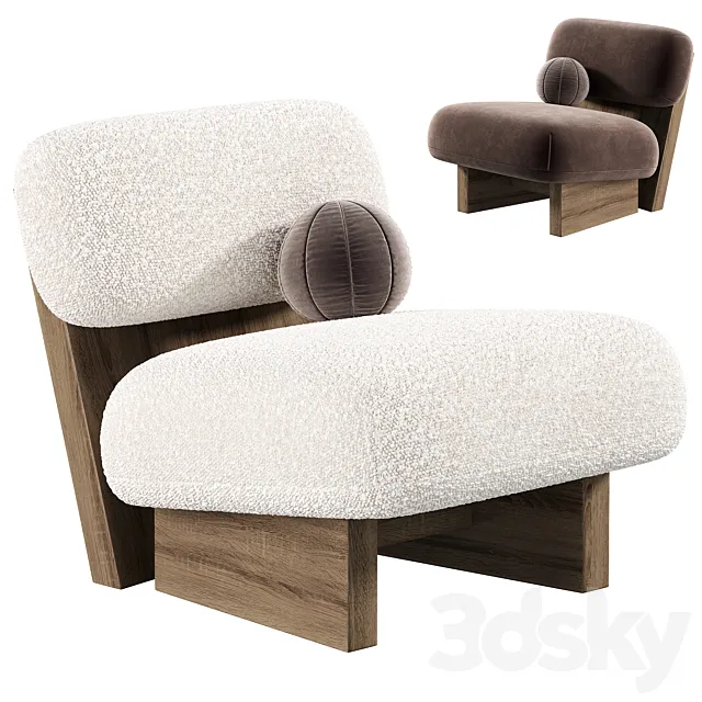 Jia Chair by Gabriel Abraham 3D Model Jia Chair by Gabriel Abraham 3D Model