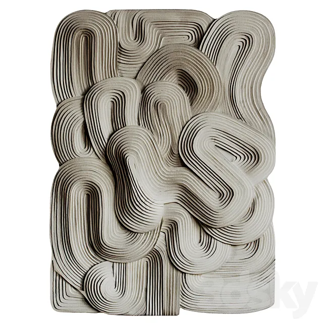 Jim Gaylord Elastic Stanza 2021 3D Model