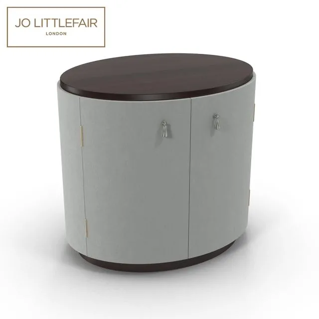 Jo littlefair London Brooksby bedside table 3D Model