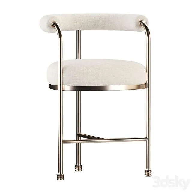 Joanne counter stool 3D Model Joanne counter stool 3D Model