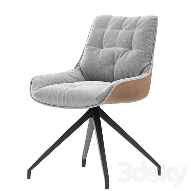 Joely swivel chair 3D Model Joely swivel chair 3D Model