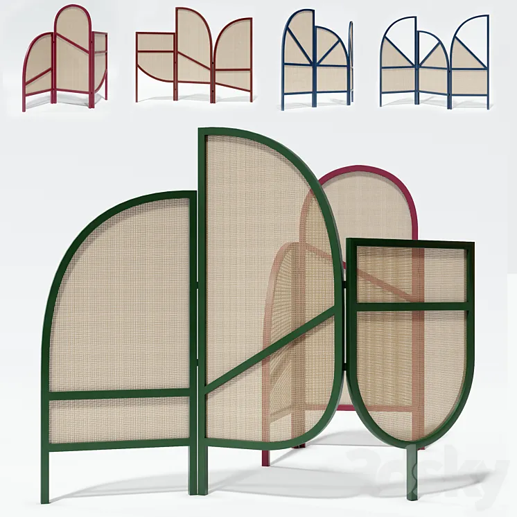 Joes wall panels by Il Giardino di Legno 3D Model Free Download