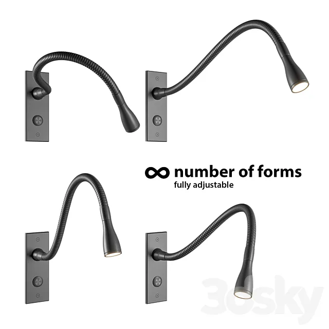 John Cullen: Cama Reading Light 3DModel