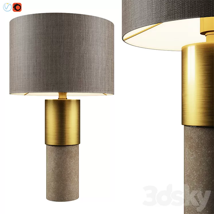 John Lewis Akani Table Lamp 3D Model John Lewis Akani Table Lamp 3D Model