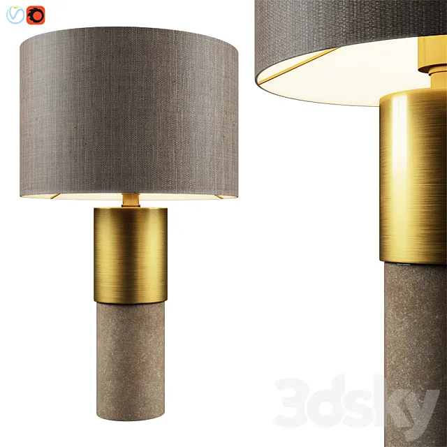 John Lewis Akani Table Lamp 3DModel John Lewis Akani Table Lamp 3DModel