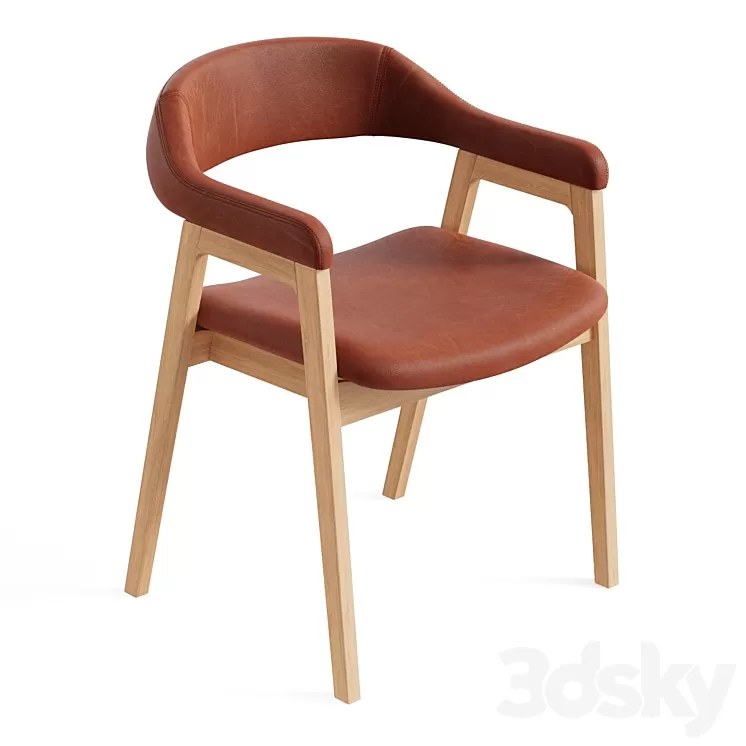 John Lewis and Partners Santino Dining Armchair TanOak 3D Model Free Download John Lewis and Partners Santino Dining Armchair TanOak 3D Model Free Download