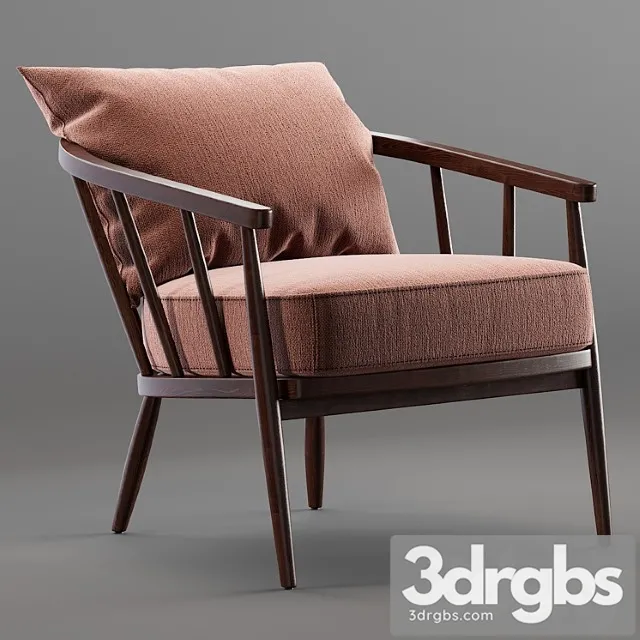 John Lewis Croft Collection Frome Armchair 3D Model Download