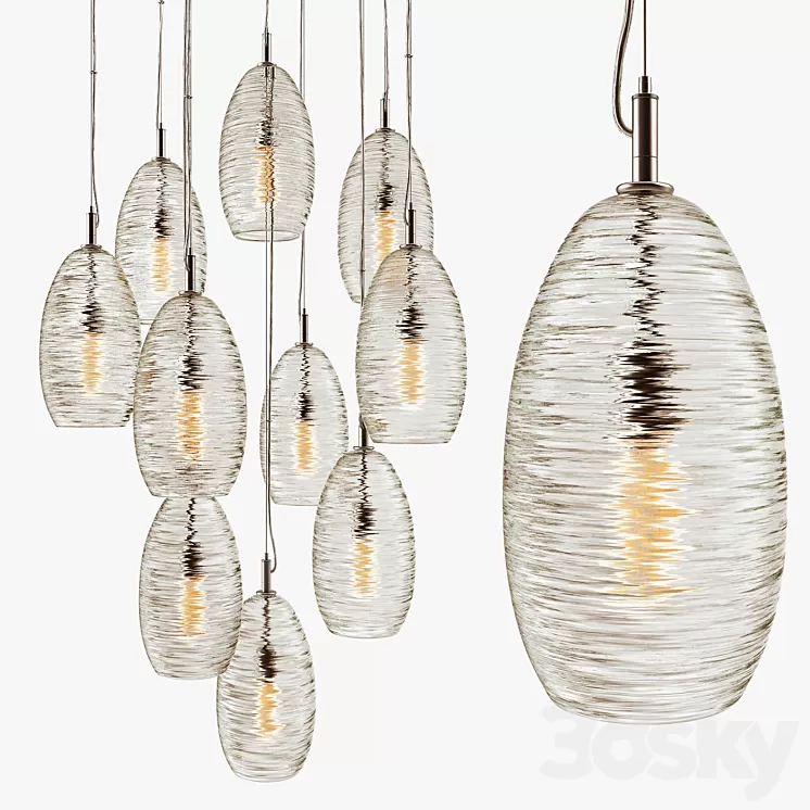 John pomp – Spun thread cluster 3D Model John pomp – Spun thread cluster 3D Model