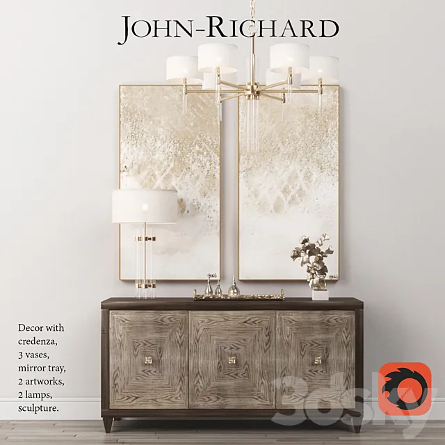 John Richard 3D Model John Richard 3D Model