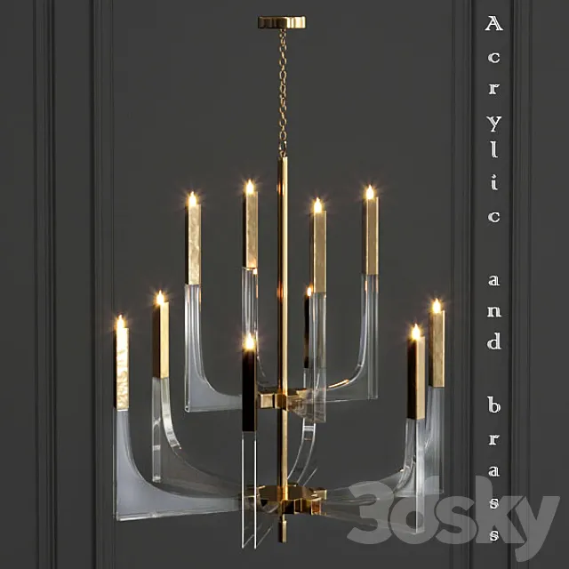 John Richard Acrylic 3DModel John Richard Acrylic 3DModel