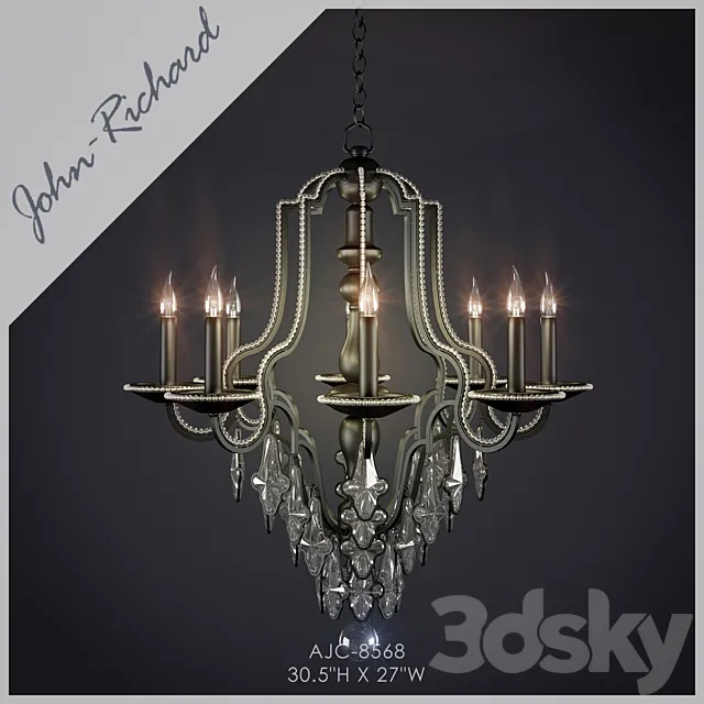 John Richard AJC-8568 3D Model John Richard AJC-8568 3D Model