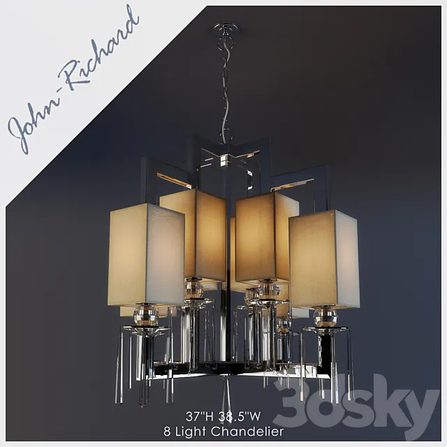 John Richard AJC 8748 3D Model John Richard AJC 8748 3D Model