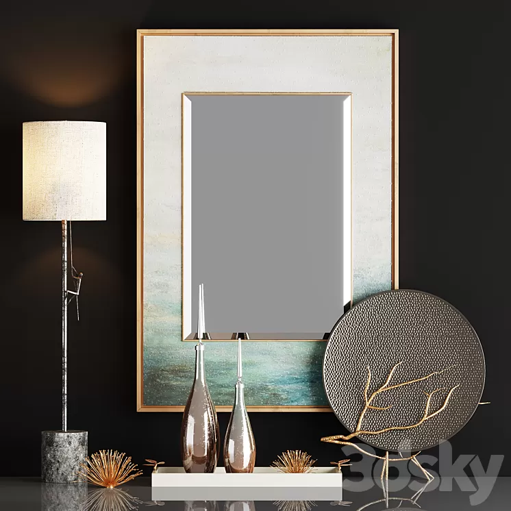 John Richard decor set 3D Model John Richard decor set 3D Model