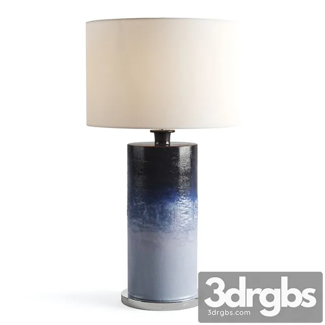 John Richard Deep Sea Indigo Table Lamp 3D Model Download