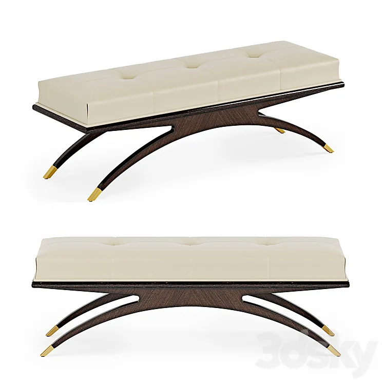 John-Richard Euclidean Bench 3D Model Free Download