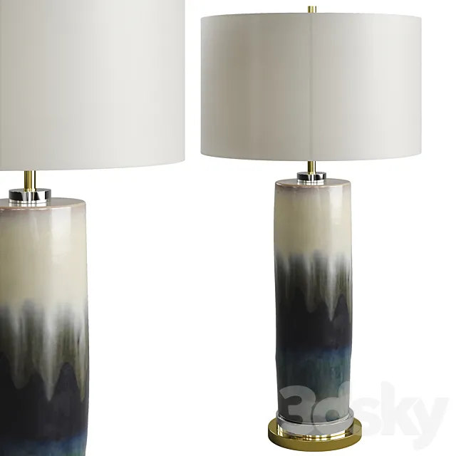 John Richard Interiors Terra Firma Table Lamp 3D Model John Richard Interiors Terra Firma Table Lamp 3D Model