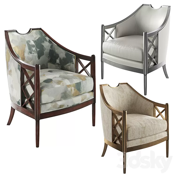 John Richard Salon Chair 3D Model