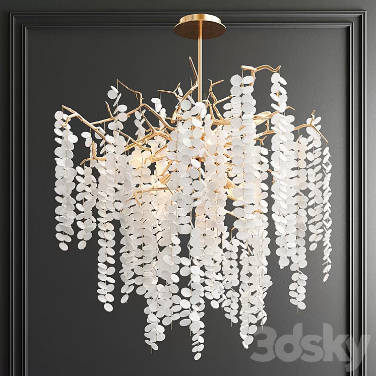 John Richard Shiro-Noda Chandelier 3D Model John Richard Shiro-Noda Chandelier 3D Model